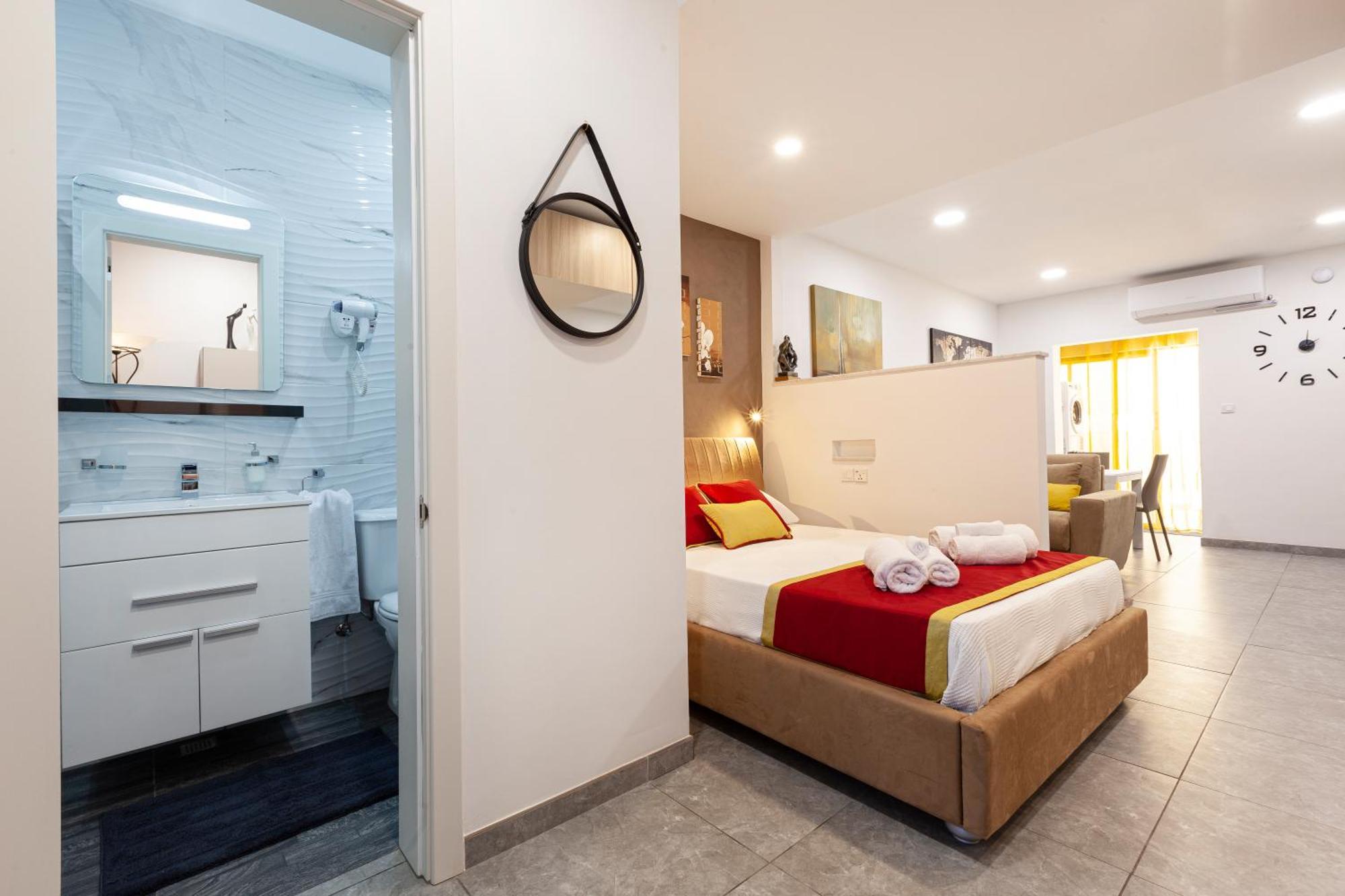 Modern & Lovely Studio - Prime Location San Ġiljan Extérieur photo